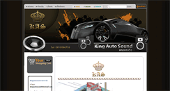 Desktop Screenshot of kingautosound.net